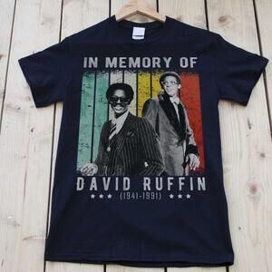 David Ruffin Motown Soul Legend Tribute Music T-Shirt